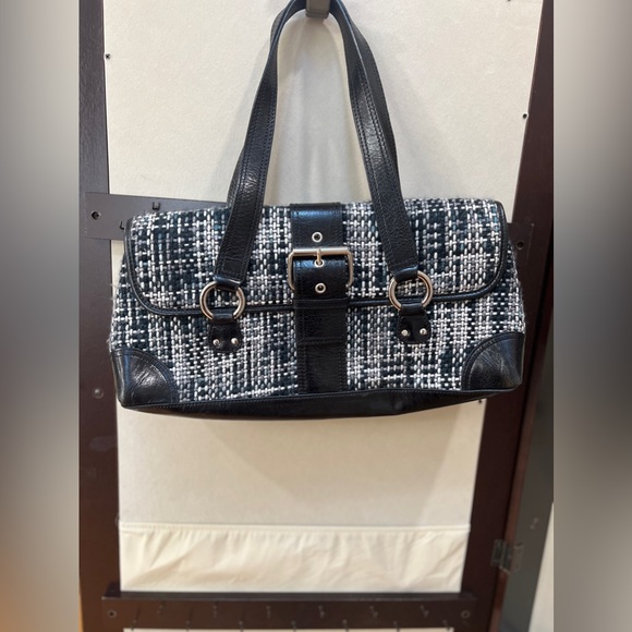 Kenneth Cole New York Tweed Multi-color Handbag - Picture 1 of 6